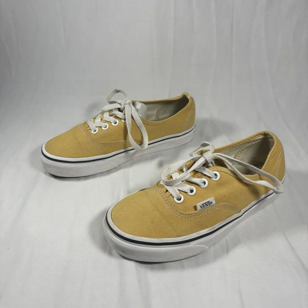 Vans Yellow Canvas Sneakers Women’s 5.5 / Men’s 4